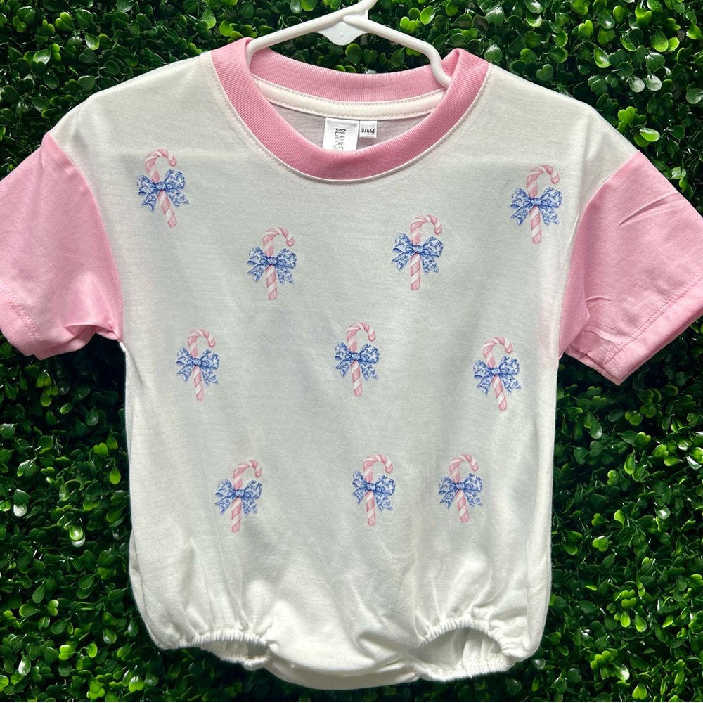 6/12 candy cane bubble  new